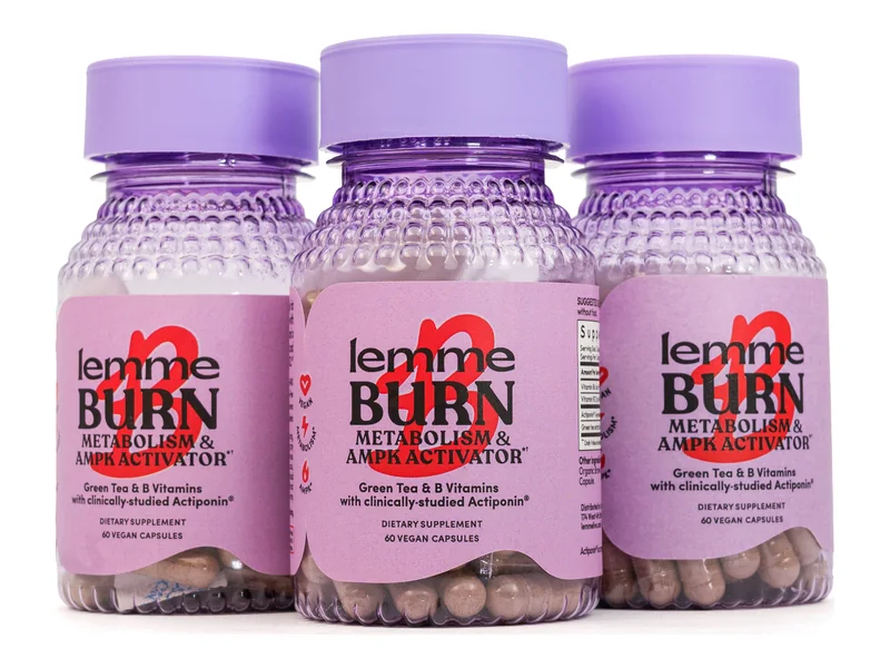 Tres frascos de Lemme Burn 450 mg Lemme